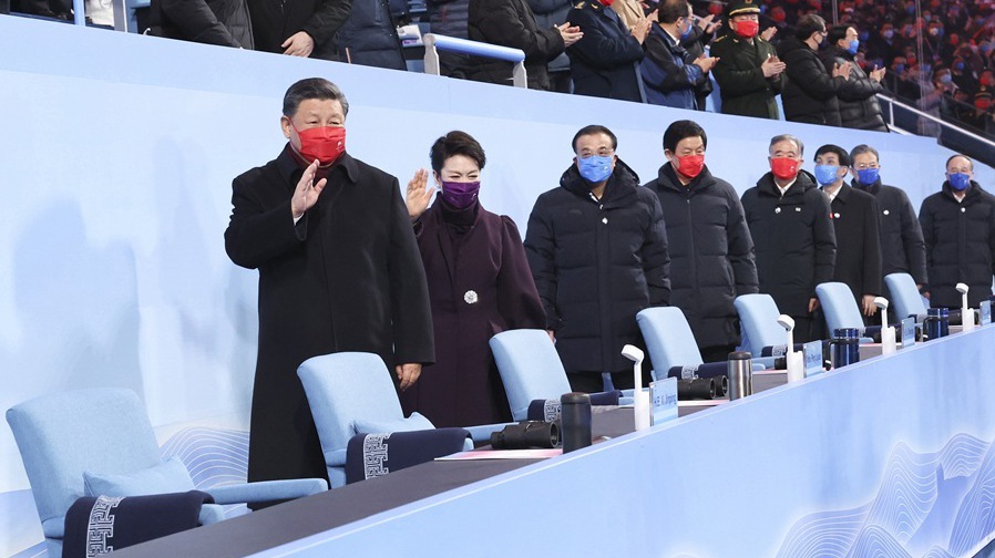 習近平国家主席が北京冬季パラリンピック閉会式に出席