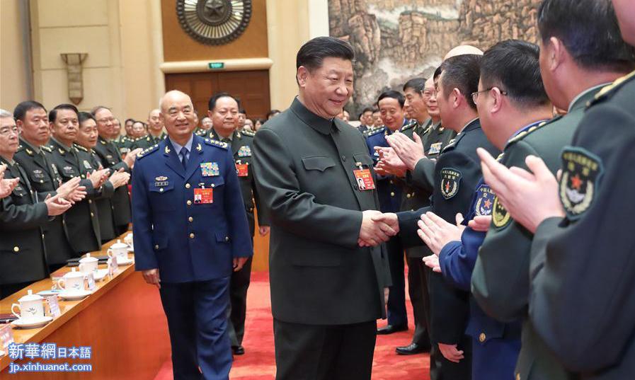 解放軍・武装警察部隊代表団