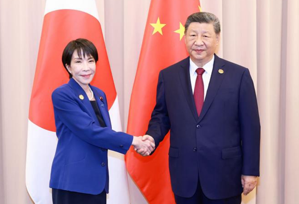 習近平主席 日本の高市早苗首相と会談