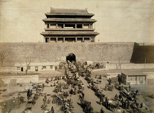 100年前の古い北京_人民中国