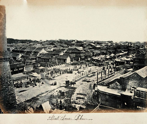 100年前の古い北京_人民中国
