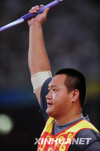 9月9日,中国选手夏东在比赛中。 9月9日,中国选手夏东在比赛中。