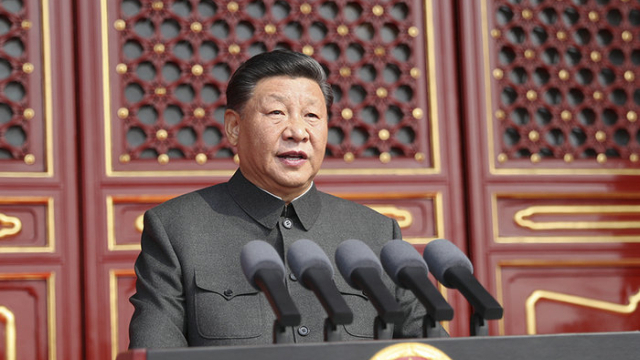 習近平国家主席が中華人民共和国成立70周年祝賀大会で重要演説を発表
